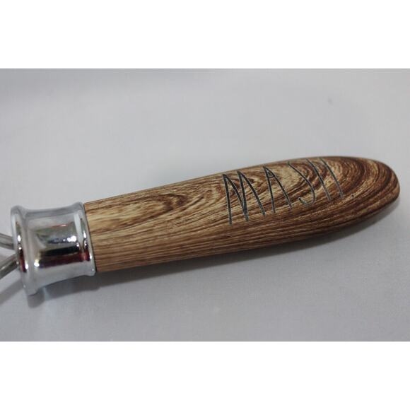 Rae Dunn MASH Potato Masher, Wood Handle Kitchen Utensil - Picture 2 of 2